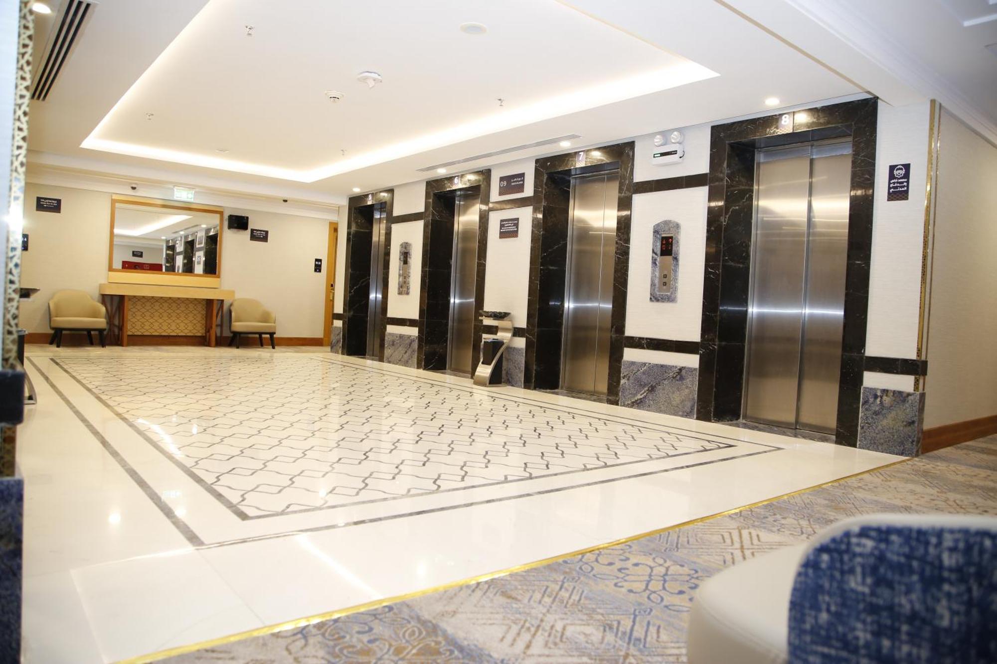 Maden Alrawda Medina Exterior foto Elevators at the 10th floor